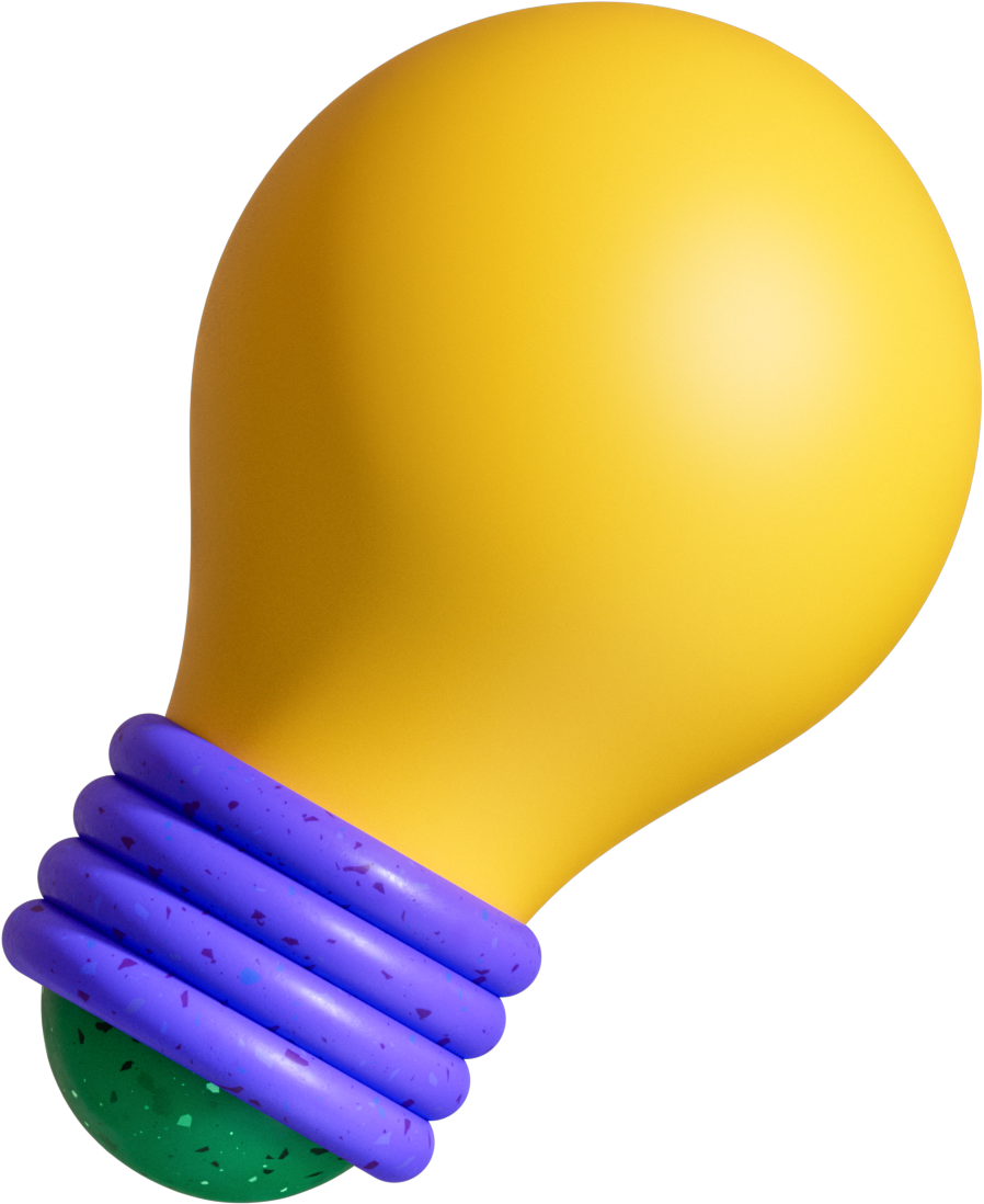 3D Light Bulb